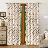 Shanplus Capricon Door Curtain (Coffee) 112 x 210 cm