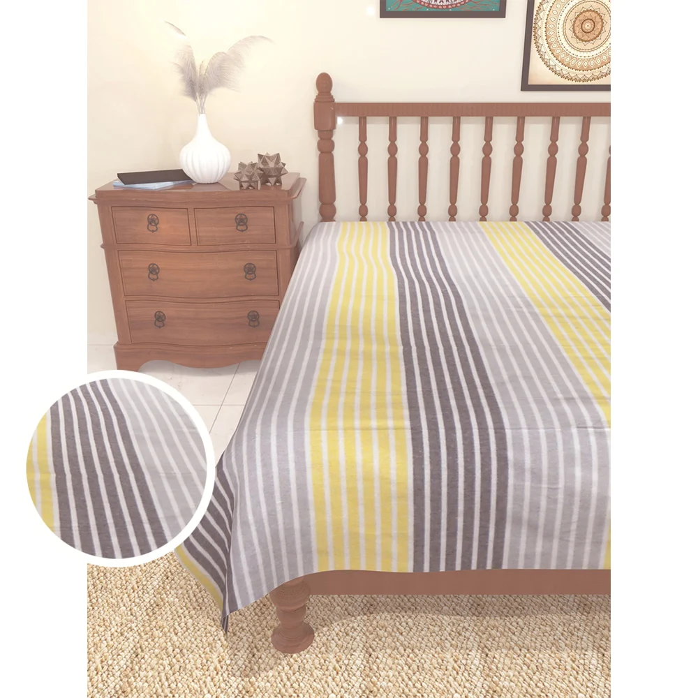 Athom Living Cotton Chaddar Single Summer Stripes (CHA) - 145x224 cm