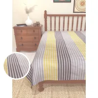Athom Living Cotton Chaddar Single Summer Stripes (CHA) - 145x224 cm