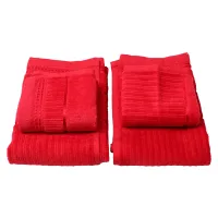 EW Merry Towel Combo 400 GSM - Maroon