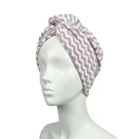 EW Hair Wrap Absorbent Towel for Hair-Drying - Rust - 25x65 cm
