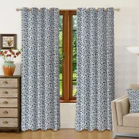 Shanplus Jazz Door Curtain (Grey) 112 x 210 cm