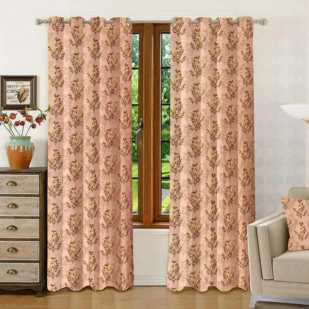 Shanplus Bliss Door Curtain (Coffee) 112 x 210 cm