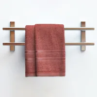Trident Home Elegance Cl Hand Towel 400 Gsm (Apple Red) 40 x 60 cm - Pack Of 2