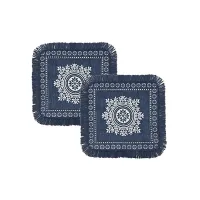 MHF Surya Floor Aasan Mat 05 (Grey) 56 x 56 cm