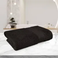 Trident Soft Comfort Air Rich Bath Towel 500 GSM (Black) 69x137 cm