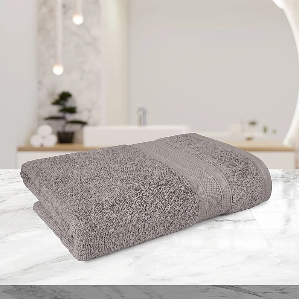 Trident Soft Comfort Air Rich Bath Towel 500 GSM (Charcol) 69x137 cm