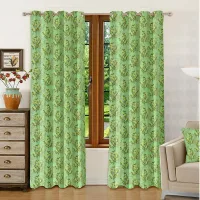 Shanplus Bliss Door Curtain (Green) 112 x 210 cm