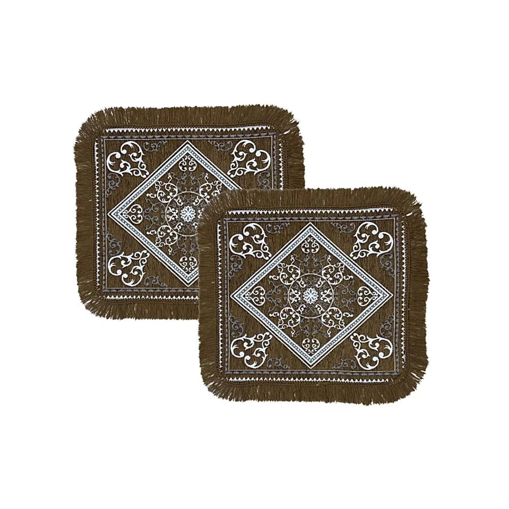 MHF Surya Geometric Aasan Mat 06 (Mouse) 56 x 56 cm