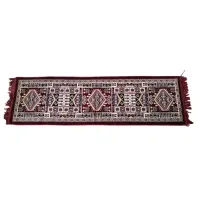 Sheetal World Assanpati (Bed Side Runner) 2066 Maroon D2