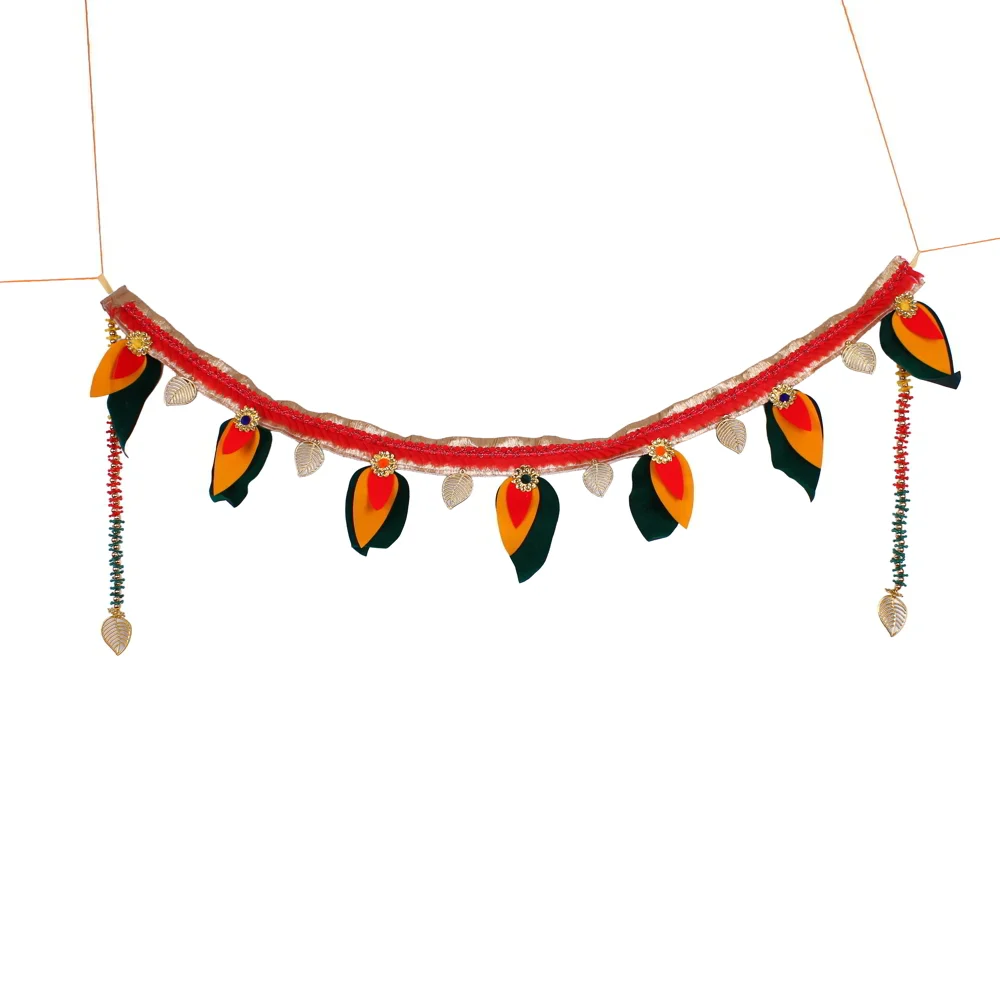 Decorative Velvet Aam Patta Toran