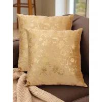 Cosycloud Decorative Floral Filled Cushion 40 x 40 cm - Set Of 2