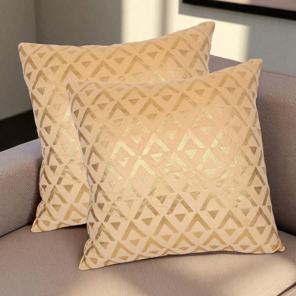 Cosycloud Decorative Arrow Filled Cushion 40 x 40 cm - Set Of 2