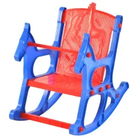 Nilkamal Jungle Rocker Chair (Blue Red)