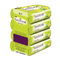 Santoor Aloe Vera & Lime Soap