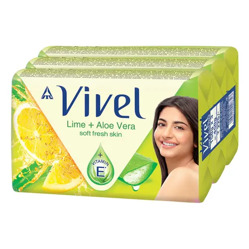 Vivel Lime & Aloe Vera Soap