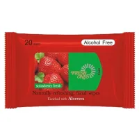 Fresh Ones Strawberry Fresh Wet Facial Wipes