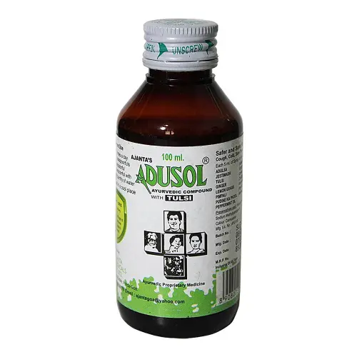 Adusol Tulsi Cough Syrup