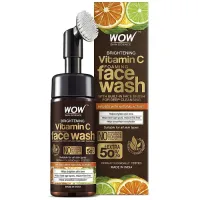 WOW Skin Science Vit C Foaming Face Wash With Brush
