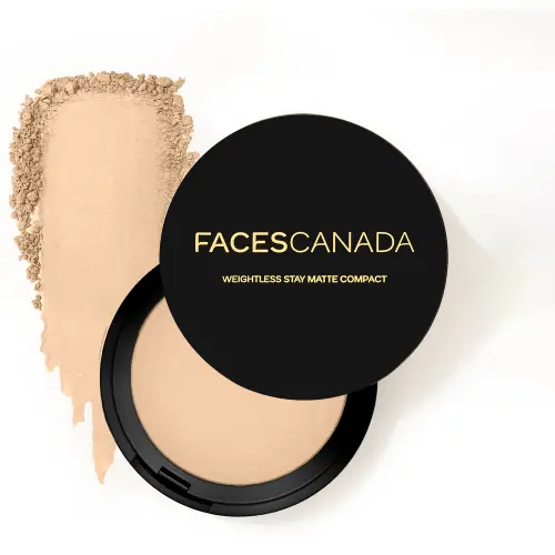 Faces Canada Weightless Matte Finish Compact Powder (Sand) - 9 g