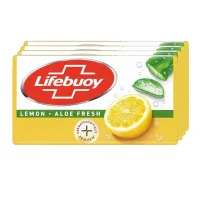 Lifebuoy Lemon Fresh & Aloe Stronger Germ Protection Soap