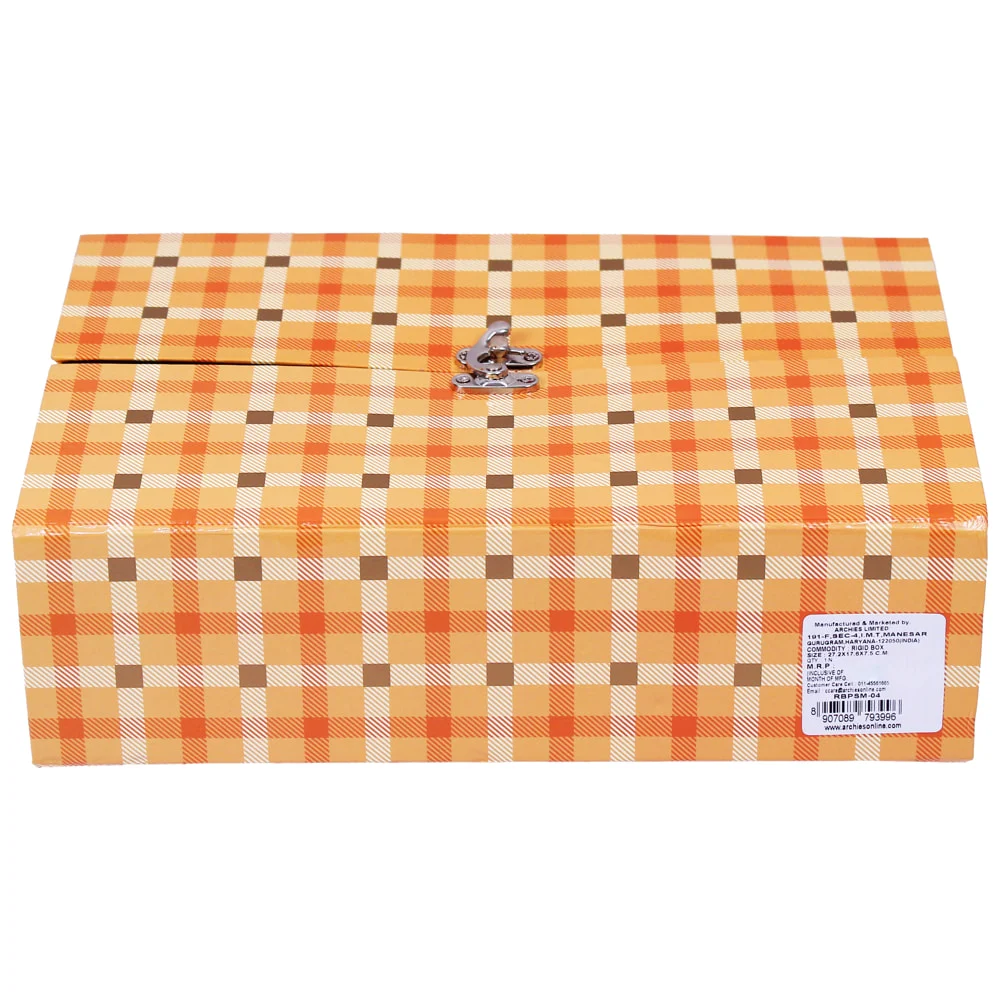 Archies Foldable Gift Box Medium - Orange