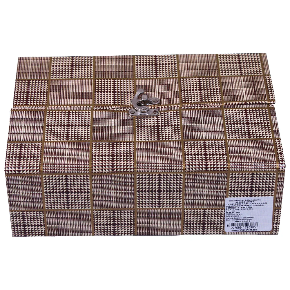 Archies Foldable Gift Box Small - Brown