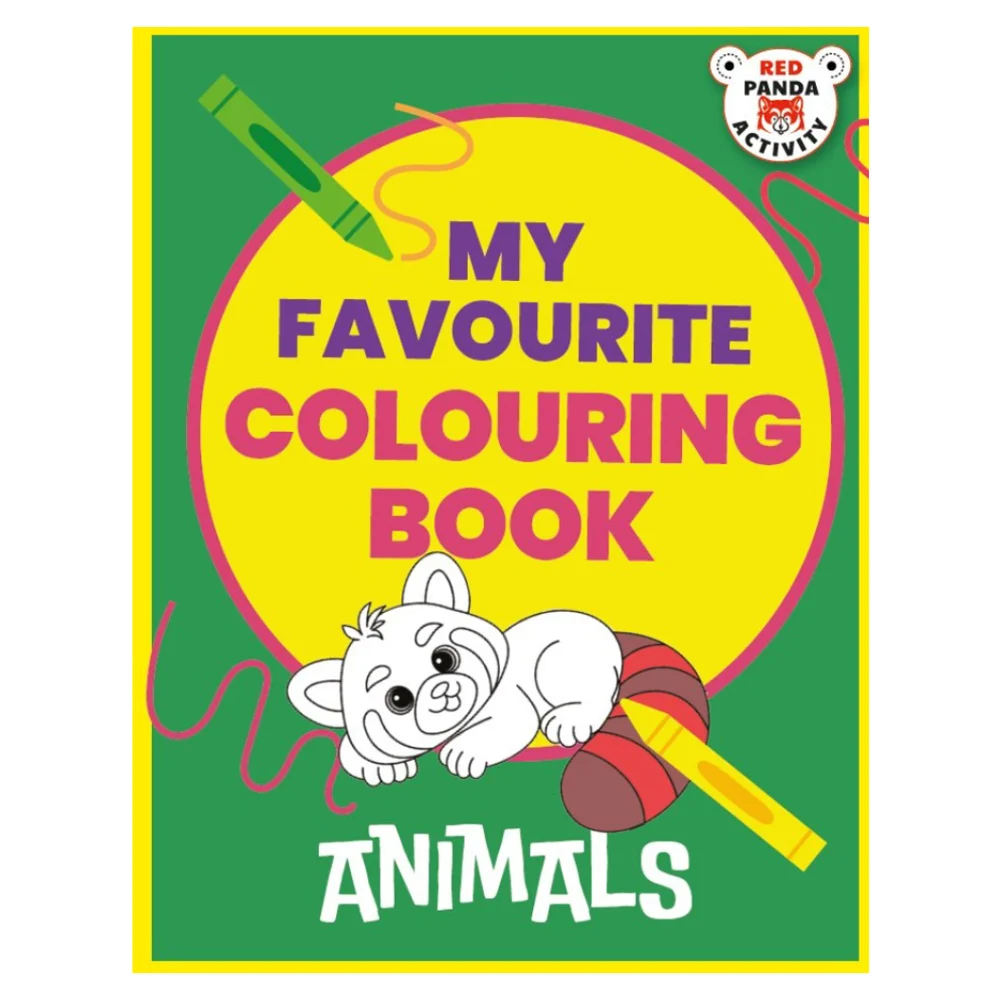 My Favourite Colouring Book Box | Red Panda (Set Of 10 Books)