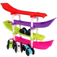 Toyshine Rolling & Flipping Car Ramp Racing - Multicolour