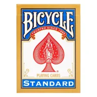 Parksons Bicycle Standard 808 Gold Playing Cards - Red Or Blue