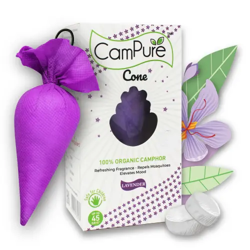 CamPure Camphor Cone Lavender