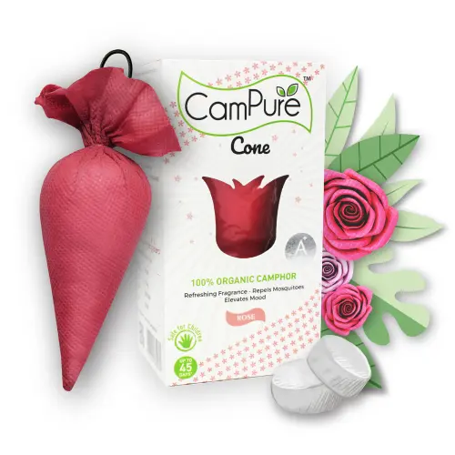 CamPure Camphor Cone Rose