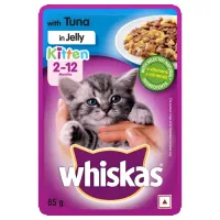 Whiskas Kitten Tuna In Jelly Flavour (2-12 Months)