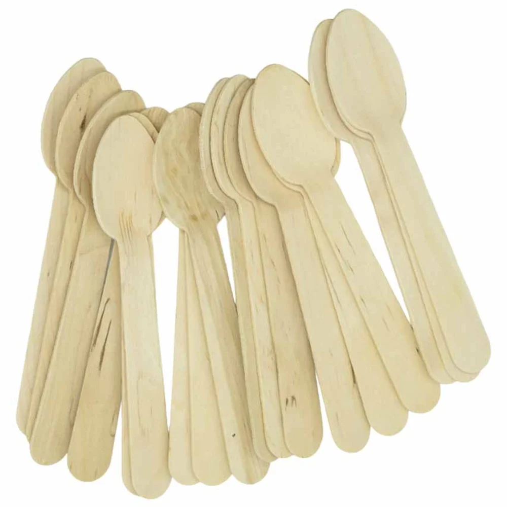 Richbond Disposables Wooden Spoon Brownish 30 Pieces