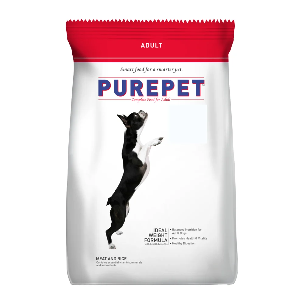 Purepet Adult Meat And Rice Food