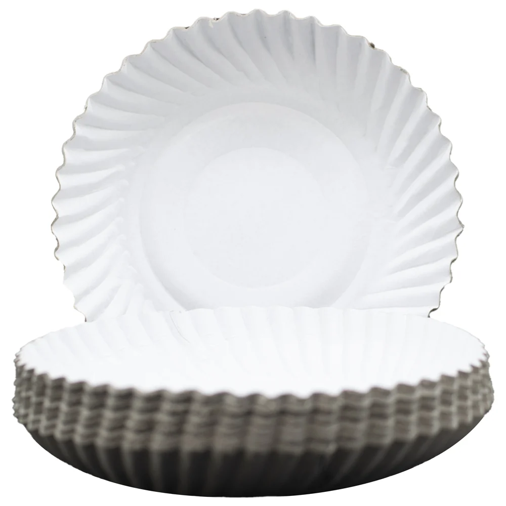 Richbond Disposables Paper Plate White - 9 Inches