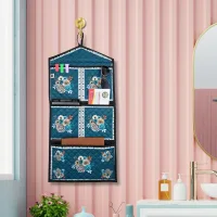 MHF Lotus Wall Hanging 03 - Aqua