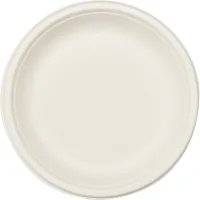 Exim Sonnet Bagasse Disposable Round Plate 9 inch - (30 Piece)