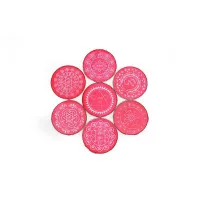 Colorking Saptahik Stencil Set 4 Inch - Pack Of 7
