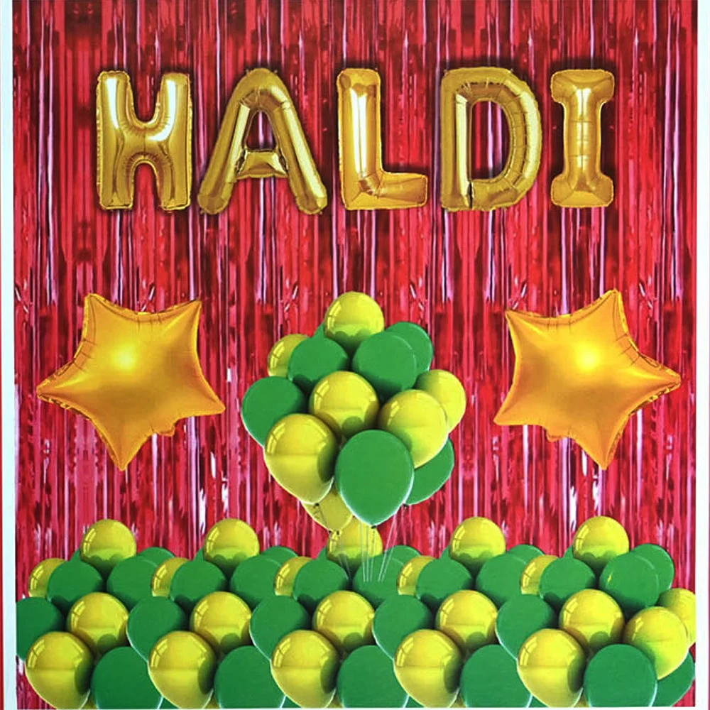 Manovedant Haldi Ceremony Decoration Kit - Multicolour