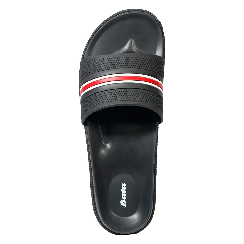 Bata Nelson Ss-24 Men's Slipper - Black