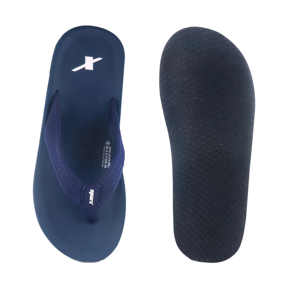 Relaxo Sparx Slipper Mens SFG 2115 (Navy Blue)