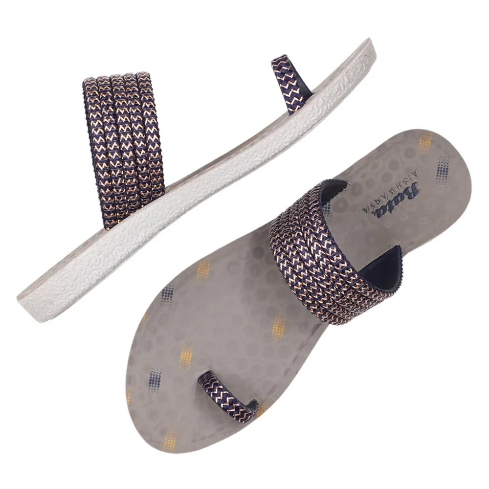 Bata Prida Tr-Ash-Ss23 Women's Chappal - Grey