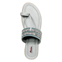 Bata Neon Tr Women's Chappal - Grey