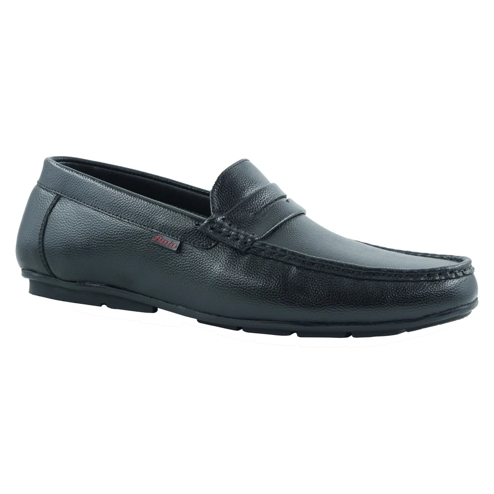 Bata Diego Remo Men's Loafers Shoes SS25 (Black) Size 10