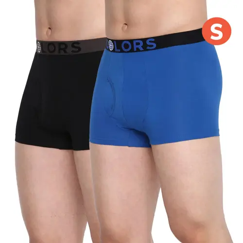 Rupa Frontline Colours Men's Trunk - 100 cm (XXL) - Blue & Black