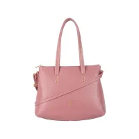 GG by Baggit Alpo E Reptar Hand Bag (Rose Wood)