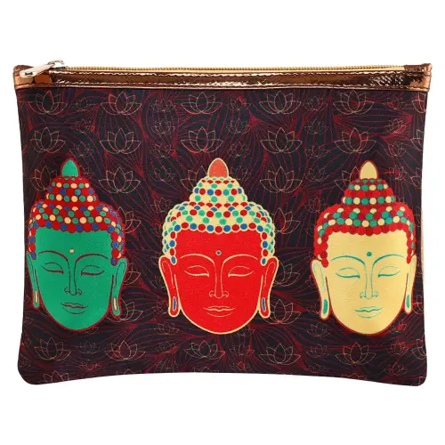 Sabhyata Buddha Design SP1-03 Multipurpose Pouch (Black)