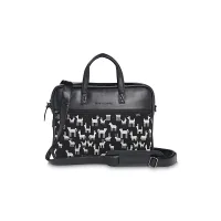 Kanvas Katha Laptop Bag (KKJLB00113) - Black