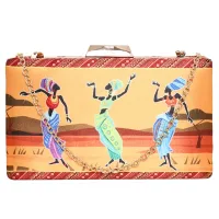Sabhyata Masai Lady Design Wallet (SS18-06 ) - Yellow